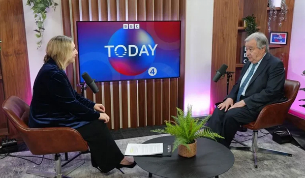 গুতেরেসের মন্তব্য: যুক্তরাষ্ট্র আন্তর্জাতিক আইনের চেয়ে ‘গায়ের জোর’কেই প্রাধান্য দিচ্ছে