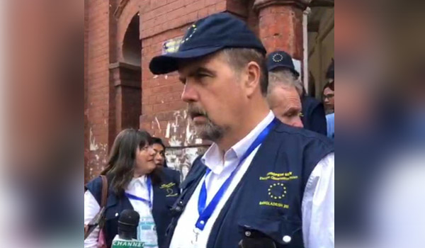 ভোটাধিকার প্রয়োগে বাংলাদেশের মানুষের স্বতঃস্ফূর্ত অংশগ্রহণ লক্ষ্য করেছি — ইভার্স ইজাবস