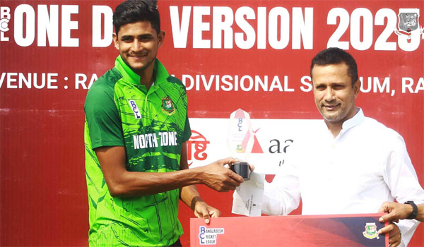 নাহিদ ও লিটনের অসাধারণ পারফরম্যান্সে নর্থ জোনের অভাবনীয় জয়