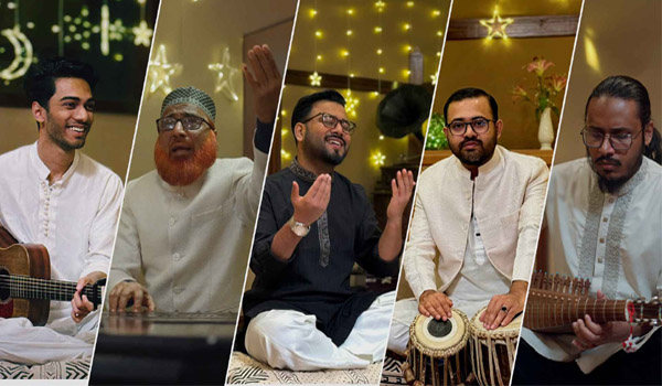 চাঁদরাতে বাবা-ভাইকে নিয়ে প্রথমবার গান প্রকাশ করছেন জাহিদ নিরব