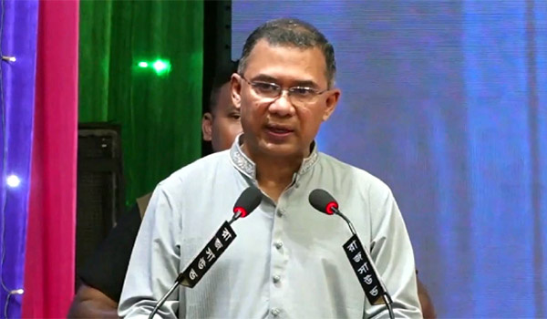 ঐক্যবদ্ধভাবে কাজ করলে স্বনির্ভর বাংলাদেশ গড়া সম্ভব: তারেক রহমান