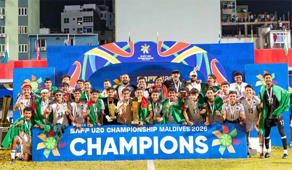 সাফ চ্যাম্পিয়নরা পাবেন মাসে লাখ টাকা করে বেতন