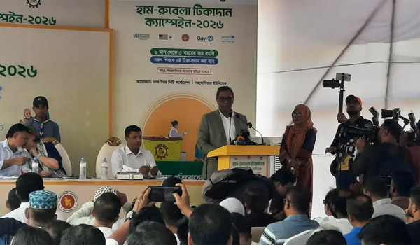 শুধুমাত্র করোনার বিরুদ্ধে নয়, হাম ও রুবেলার বিরুদ্ধে সরকারের দৃঢ় অঙ্গীকার