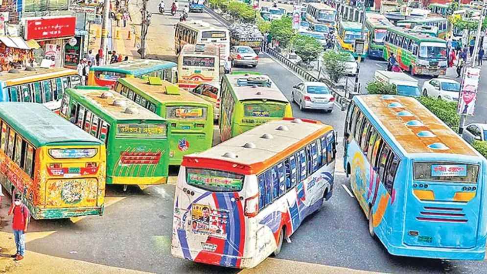 গণপরিবহন ভাড়া বৃদ্ধির ঘোষণা, আজ থেকেই কার্যকর