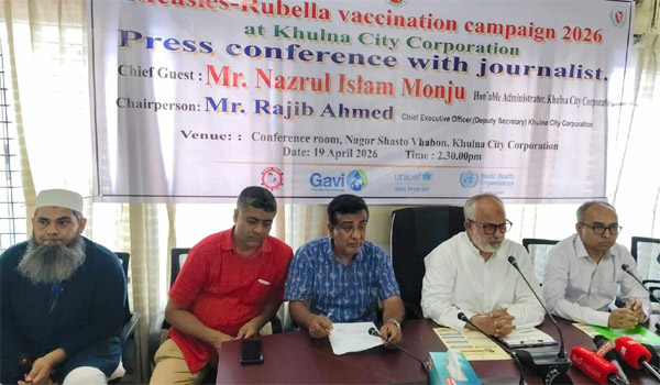 খুলনায় সোমবার থেকে হাম-রুবেলা টিকাদান কার্যক্রম শুরু