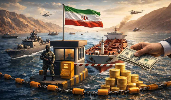 হরমুজ প্রণালী থেকে আদায় করা টোলের প্রথম অর্থ ইরানের কেন্দ্রীয় ব্যাংকে জমা