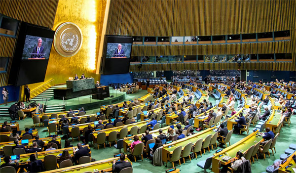 জাতিসংঘের এনপিটি সম্মেলনে ইরানকে সহ-সভাপতি নির্বাচনে যুক্তরাষ্ট্র ক্ষুব্ধ