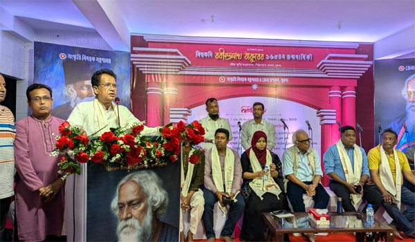 রবীন্দ্রনাথের জীবনীচর্চার কেন্দ্র হিসেবে পিঠাভোগ গড়ে তোলা হবে
