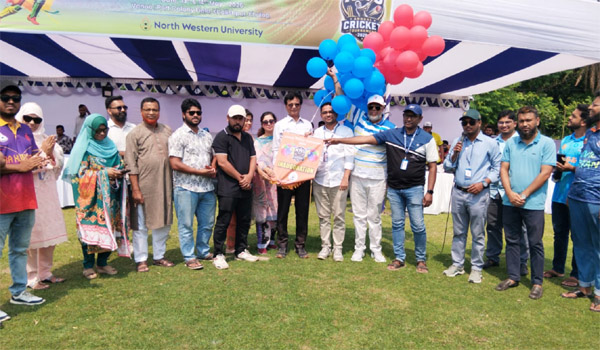 নর্থ ওয়েস্টার্ন ইউনিভার্সিটিতে বার্ষিক ক্রিকেট টুর্নামেন্টের উদ্বোধন